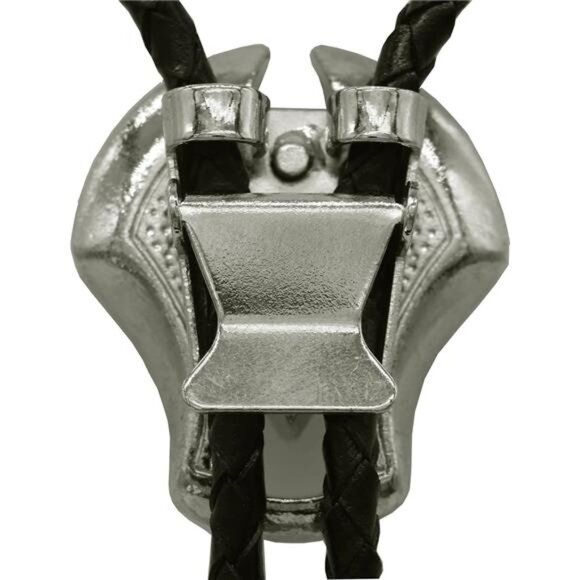 Bolo Tie Evil Eye Natural Gem Western Cowboy Yellow - Picture 4 of 5